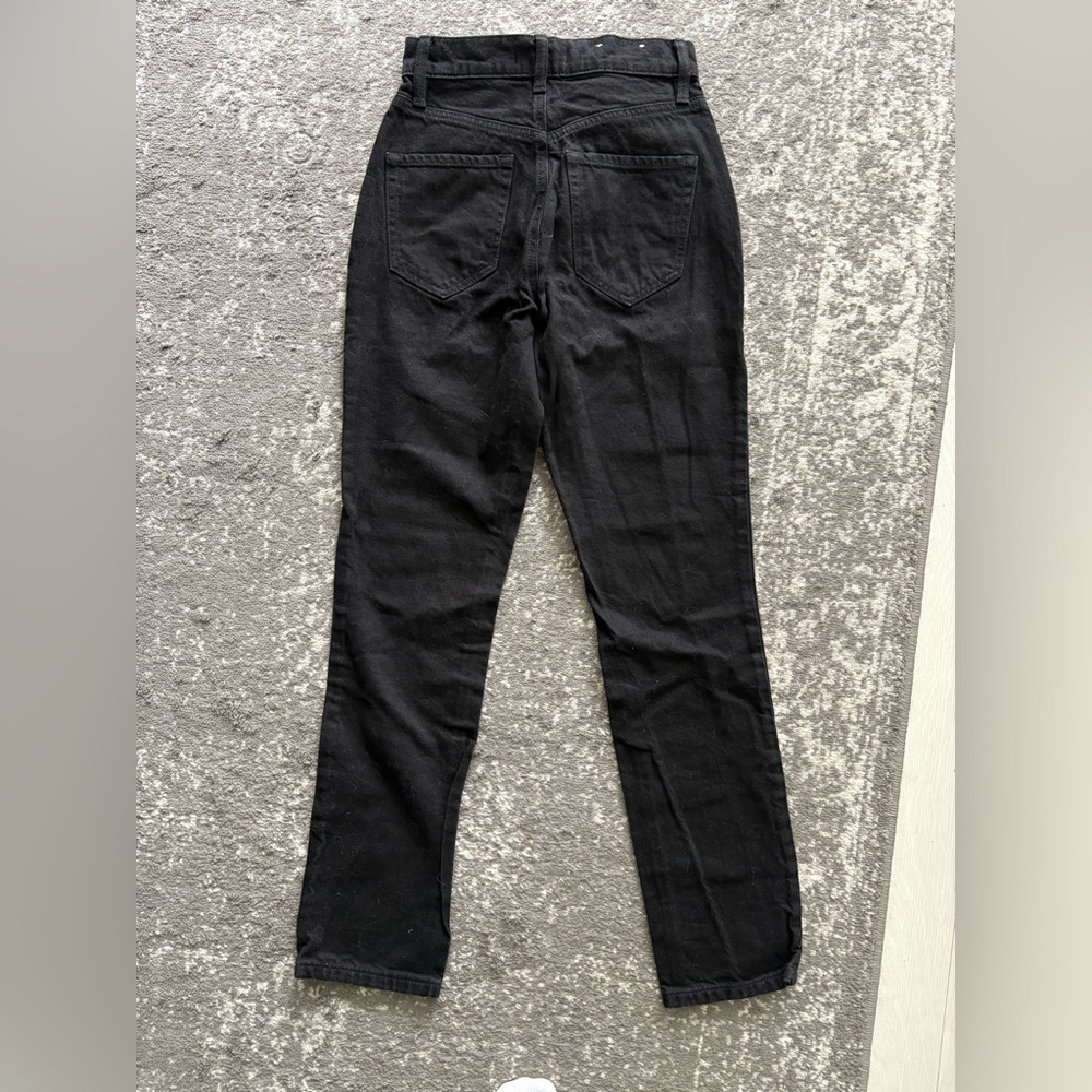 Size 25 Stylish Black Denim Jeans - Picture 5 of 5